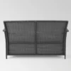 St. Lucia Wicker Loveseat - Gray - Christopher Knight Home -Garden & Outdoors GUEST 479d64ae d826 445b 8877 a641b3dc79fe