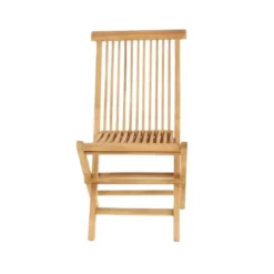 5pc Traditional Teak Wood Patio Dining Set - Brown - Olivia & May -Garden & Outdoors GUEST 47d63b6d 4c53 4dad b818 35dba939e37d