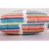 25" Outdoor/Indoor Floor Pillow Solar Stripe - Pillow Perfect