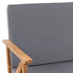 Panama 4pc Acacia Wood Patio Chair Set - Teak Finish - Christopher Knight Home -Garden & Outdoors GUEST 480e3058 22e5 491c 850f a6aa603b5a3d