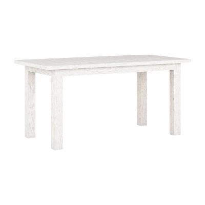 Outdoor Coffee Table - Whitewash - CorLiving 4 Outdoor Coffee Table - Whitewash - CorLiving - Image 2