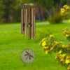 Woodstock Wind Chimes Signature Collection, Woodstock Habitats Chime, 17'' Green Dragonfly Wind Chime HCGD -Garden & Outdoors GUEST 4ae80914 0c04 4be2 afab 5243b53545f7
