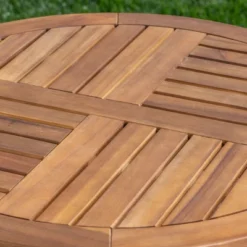 Camden 3pc Acacia & Wicker Bistro Set - Brown - Christopher Knight Home -Garden & Outdoors GUEST 4b4f0bdd 61c2 4e24 86d1 7118d72b7b88