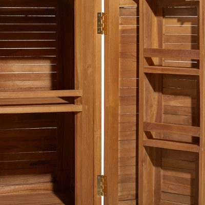 Patio Bar Table Teak - Olivia & May 22 Patio Bar Table Teak - Olivia & May - Image 20