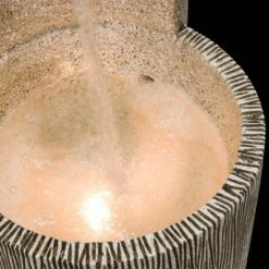 41" Resin Outdoor Tiering Column Zen Fountain With LED Lights Gray - Alpine Corporation 7 41" Resin Outdoor Tiering Column Zen Fountain With LED Lights Gray - Alpine Corporation -Garden & Outdoors GUEST 4cd8f64f 3b38 4859 ac57 601c47ecf547