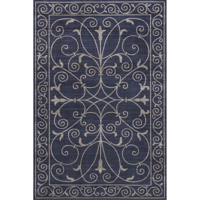 NuLOOM Chara Traditional Vines Machines Washable Indoor/Outdoor Patio Area Rug 13 NuLOOM Chara Traditional Vines Machines Washable Indoor/Outdoor Patio Area Rug - Image 11