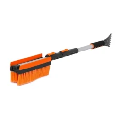 Snow Moover 46" Extendable Snow Brush With Squeegee & Ice Scraper