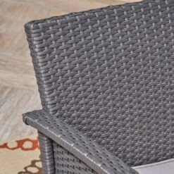 St. Lucia Wicker Loveseat - Gray - Christopher Knight Home 8 St. Lucia Wicker Loveseat - Gray - Christopher Knight Home -Garden & Outdoors GUEST 50458dfc 6cdb 4778 bc3d a5bf5f626e17