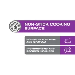 Salton Corded Crepe Maker - Black -Garden & Outdoors GUEST 509c8c9f 6984 44dc a619 4994ff601105