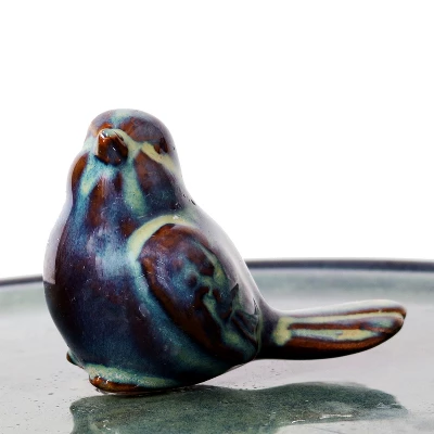 Sunnydaze Decor Sunnydaze Gathering Birds Ceramic Outdoor Fountain With LED Lights 7 Sunnydaze Decor Sunnydaze Gathering Birds Ceramic Outdoor Fountain With LED Lights - Image 5