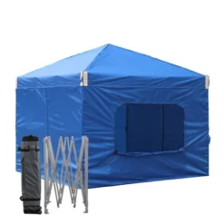 Aoodor 10' X 10' Pop Up Canopy Tent With Removable Mesh Window Sidewalls, Portable Instant Shade Canopy With Roller Bag 21 Aoodor 10' X 10' Pop Up Canopy Tent With Removable Mesh Window Sidewalls, Portable Instant Shade Canopy With Roller Bag -Garden & Outdoors GUEST 54ca20b9 7877 4202 80ca 590ad542c0e4