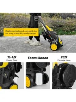 Enventor 2300 PSI Electric Portable Compact Powered Pressure Washer For Cars, Patios, Driveways -Garden & Outdoors GUEST 55e9ccba 2aa3 427a 8071 ac1df2a025ec