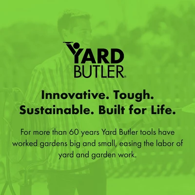 Yard Butler Free Standing Swivel Hose Reel - Water Hose Caddy For Yard Or Garden - Freestanding Metal Outdoor Water Pipe Stand 8 Yard Butler Free Standing Swivel Hose Reel - Water Hose Caddy For Yard Or Garden - Freestanding Metal Outdoor Water Pipe Stand - Image 6