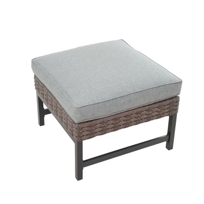 Right Angle Patio Ottoman - Patio Festival 4 Right Angle Patio Ottoman - Patio Festival - Image 2