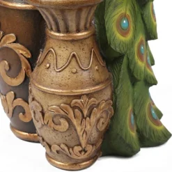 LuxenHome Peacock And Urns Resin Outdoor Fountain With LED Lights 10 LuxenHome Peacock And Urns Resin Outdoor Fountain With LED Lights -Garden & Outdoors GUEST 5878f6ef f63d 46b2 b49f e4b27d080b73