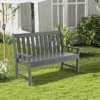 Costway Garden Bench All-Weather HDPE 2-Person Outdoor Bench For Front Porch Backyard 1 Costway Garden Bench All-Weather HDPE 2-Person Outdoor Bench For Front Porch Backyard -Garden & Outdoors GUEST 5c465360 1509 4b00 909c 8c5d5a1c9c29
