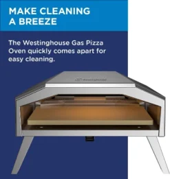 Westinghouse Gas-Powered Artisan Outdoor Pizza Oven - Stainless Steel Portable Pizza Ovens 10 Westinghouse Gas-Powered Artisan Outdoor Pizza Oven - Stainless Steel Portable Pizza Ovens -Garden & Outdoors GUEST 5d4a0123 016c 4a5c b3a9 f91bcd68e05d