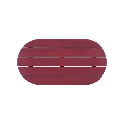 Adirondack Oval Coffee Table - Linon 5 Adirondack Oval Coffee Table - Linon - Image 3