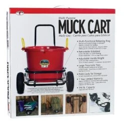 Miller Manufacturing Company CA500 Heavy Duty Multipurpose Muck Cart For 70 Quart Tubs, Black -Garden & Outdoors GUEST 5d708536 7cf6 4ceb a159 3de14cc12441