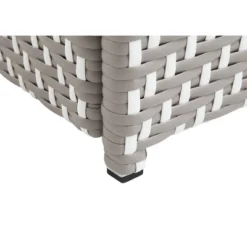 2pc Maksville Contemporary Outdoor Serving Cart & Trash Can - MiBasics -Garden & Outdoors GUEST 5e6cb161 3ccf 42e0 8d4d ce267c27fb0c