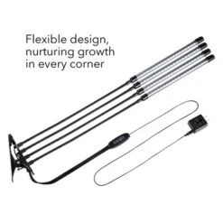 Dartwood LED Grow Lights For Indoor Plants With Red Blue Spectrum - Plant Grow Light With 9 Brightness Levels, Auto On Off Function (3 Pack) -Garden & Outdoors GUEST 601f8981 b773 4a7f bc9b 5e626375dd45