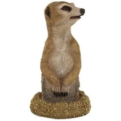 Design Toscano Hole In One African Meerkat Garden Statue: Each
