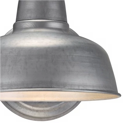 John Timberland Rustic Outdoor Wall Light Fixture Urban Barn Galvanized 11 1/4" Sconce For House Farmhouse Deck Porch Patio 4 John Timberland Rustic Outdoor Wall Light Fixture Urban Barn Galvanized 11 1/4" Sconce For House Farmhouse Deck Porch Patio - Image 2