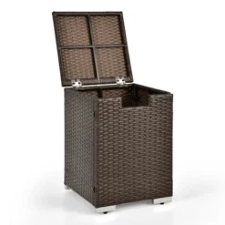 Costway 16'' Rattan Propane Tank Cover Hideaway Side Table 20 Lbs Propane Gas Holder -Garden & Outdoors GUEST 6357109f a12f 4b81 b33e 26ce8a95600c