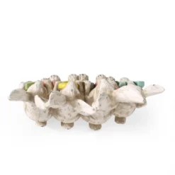 19.75" Concrete Broadus Outdoor Rabbit Family Garden Statue - Christopher Knight Home -Garden & Outdoors GUEST 63ad0aea 966b 4fcd b3f2 00af2c6955d7