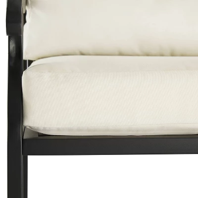 4pc Alistair Outdoor Steel Conversation Set Creme/Matte Black - Crosley 15 4pc Alistair Outdoor Steel Conversation Set Creme/Matte Black - Crosley - Image 13