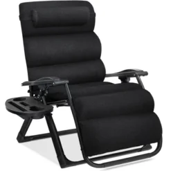 Best Choice Products Oversized Zero Gravity Chair, Folding Recliner W/ Removable Cushion, Side Tray 23 Best Choice Products Oversized Zero Gravity Chair, Folding Recliner W/ Removable Cushion, Side Tray -Garden & Outdoors GUEST 64a160a1 ecca 4940 ae86 aa1898126372
