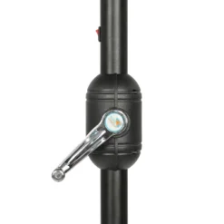 9' X 9' Mirage II Fiesta Market Patio Umbrella With Solar LED Tube Lights Black/White - Island Umbrella 26 9' X 9' Mirage II Fiesta Market Patio Umbrella With Solar LED Tube Lights Black/White - Island Umbrella -Garden & Outdoors GUEST 6585b72a a6ad 402c a109 0cb1a3eebc05