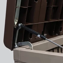 Starplast 153 Gallon Plastic Deck Box Mocha Brown -Garden & Outdoors GUEST 6638a2e3 7e76 4443 ab29 bd4433be2b0c