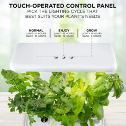 Ivation 7-Pod Indoor Herb Garden, Hydroponic Growing System Kit -Garden & Outdoors GUEST 6687bb2c 06bd 4b5a 868e 858ee2174f30