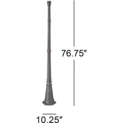 John Timberland Hepworth Vintage Rustic Outdoor Post Light And Cap Base Veranda Bronze 76 3/4" For Post Exterior Barn Deck House Porch Yard Patio Home 8 John Timberland Hepworth Vintage Rustic Outdoor Post Light And Cap Base Veranda Bronze 76 3/4" For Post Exterior Barn Deck House Porch Yard Patio Home -Garden & Outdoors GUEST 69f00ce2 6f88 4b39 8ed0 83a74216f5b1