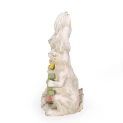 19.75" Concrete Broadus Outdoor Rabbit Family Garden Statue - Christopher Knight Home -Garden & Outdoors GUEST 6a0e1916 bf5f 4ac1 b6ca 3c60b97b7537