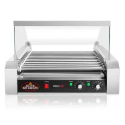 Olde Midway Electric Hot Dog Roller Grill Machine With Glass Cover, Commercial Grade 11 Olde Midway Electric Hot Dog Roller Grill Machine With Glass Cover, Commercial Grade -Garden & Outdoors GUEST 6b5b445a 9353 4a3c 844d b08ab7f26507