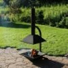 Sunnydaze Decor Sunnydaze Outdoor Backyard Patio Modern Style Steel Wood-Burning Fire Pit Chiminea With Open Sides - 80" - Black -Garden & Outdoors GUEST 6d8dd2e6 86f1 4379 bf3d a1e538881f68