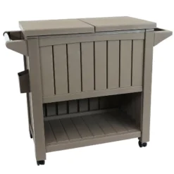Sunnydaze Decor Sunnydaze Rolling Patio Serving Cart With Prep Table, Cooler And Storage -Garden & Outdoors GUEST 6e4babd1 5ab6 49cd afea db76b6ee09e6