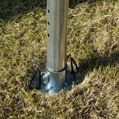 Outsunny 13' X 26' Event Tent & Party Pavilion, Removable Sidewalls, Zipper Doors, Extra Large Steel Frame, Stylish Windows, Wedding White 6 Outsunny 13' X 26' Event Tent & Party Pavilion, Removable Sidewalls, Zipper Doors, Extra Large Steel Frame, Stylish Windows, Wedding White - Image 4