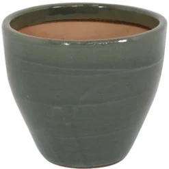 Sunnydaze Decor Sunnydaze Resort Outdoor/Indoor High-Fired Glazed UV And Frost-Resistant Ceramic Flower Pot Planter With Drainage Holes - 13" Diameter -Garden & Outdoors GUEST 70b70dc4 224f 42b3 a131 9665fe34b365