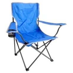 Four Seasons Courtyard OC500S-V Self Enclosing Lightweight Quad Chair With Cupholder For Camping, Sporting Events, And Tailgating, Blue (6 Pack) -Garden & Outdoors GUEST 70df25af 1a7f 4e3f b0f5 e4b5eeceaf09