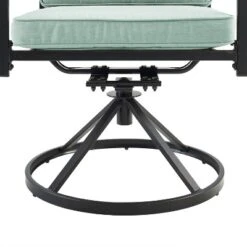 3pc Kaplan Outdoor Steel Bistro Set Mist/Bronze - Crosley 22 3pc Kaplan Outdoor Steel Bistro Set Mist/Bronze - Crosley -Garden & Outdoors GUEST 7246c4ad 320f 4d6a a836 620581c57b8a