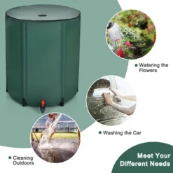 Costway 60 Gallon Portable Rain Barrel Collapsible Tank Water Collector Spigot Filter 15 Costway 60 Gallon Portable Rain Barrel Collapsible Tank Water Collector Spigot Filter -Garden & Outdoors GUEST 72b5410b 32e3 4326 894b 693949be70d5