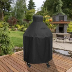 Pure Grill 27-Inch Ceramic Grill Cover For All Large Kamado Charcoal BBQ Grill Brands, Universal Fit Cover - 35" Dia X 45" H -Garden & Outdoors GUEST 7431f8dc 7bd1 438b acde dcebcfe8aa0e