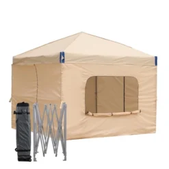 Aoodor 10' X 10' Pop Up Canopy Tent With Removable Mesh Window Sidewalls, Portable Instant Shade Canopy With Roller Bag 20 Aoodor 10' X 10' Pop Up Canopy Tent With Removable Mesh Window Sidewalls, Portable Instant Shade Canopy With Roller Bag -Garden & Outdoors GUEST 7494d6fd 7cb4 4893 ac24 9db04ea9b331