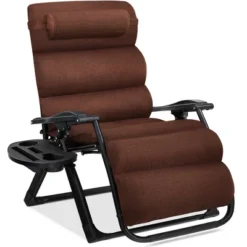 Best Choice Products Oversized Zero Gravity Chair, Folding Recliner W/ Removable Cushion, Side Tray 21 Best Choice Products Oversized Zero Gravity Chair, Folding Recliner W/ Removable Cushion, Side Tray -Garden & Outdoors GUEST 76239886 ee04 42c5 abcb c16d555a5fc7