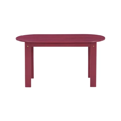 Adirondack Oval Coffee Table - Linon 3 Adirondack Oval Coffee Table - Linon
