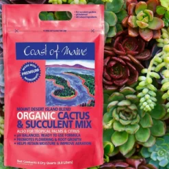 Coast Of Maine Indoor Outdoor Mount Desert Island Blend Organic Cactus And Succulent Potting Soil Mix With Beneficial Nutrients, 8 Quart Bag (2 Pack) -Garden & Outdoors GUEST 77863dcb f5d1 44d9 b4a8 3df785dd25f7