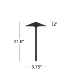 John Timberland Chesapeake 21 1/2"H Black LED Landscape Path Lights Set Of 2 -Garden & Outdoors GUEST 7983ef45 1e00 48cd ad45 a1fc300472fd